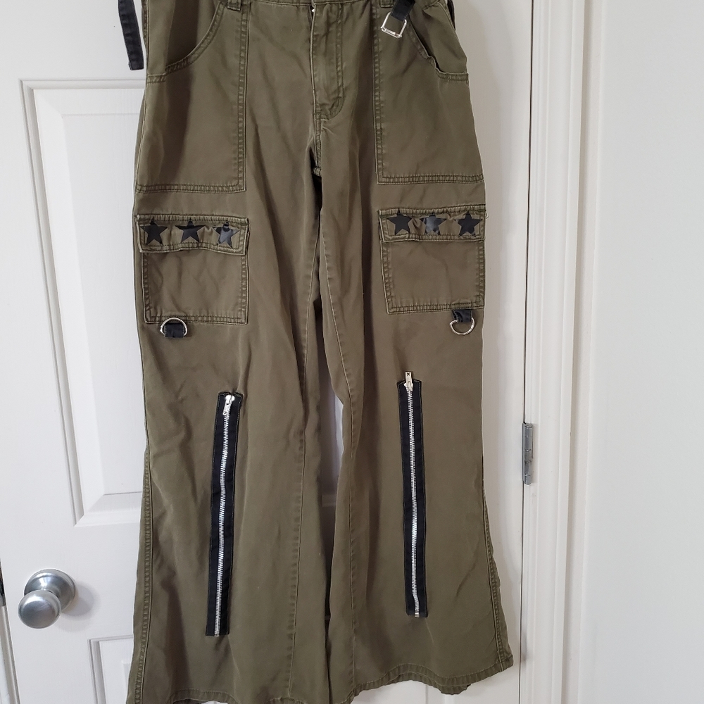 Vintage Olive Green Star Tripp NYC women's pants